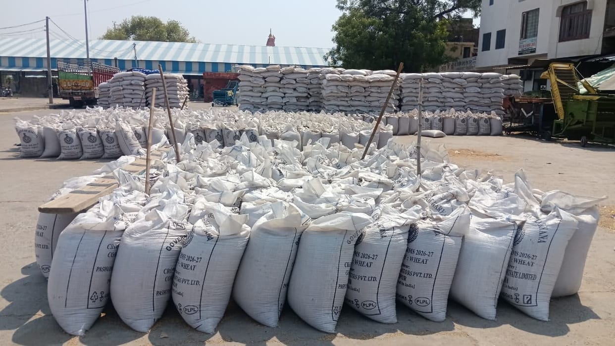 Wheat procurement figure crosses 7.70 lakh metric tonnes in the district