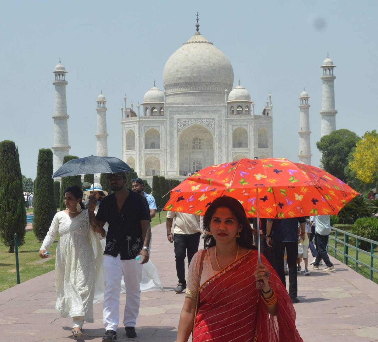 The nights were as hot as the day, with Agra being the second hottest city in the state after Jhansi.