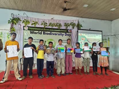 Bijapur Awareness Program on World Biodiversity Day Students Convey Message of Conservation