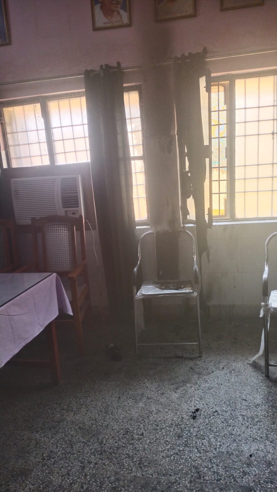 Fire at Baskhari CHC, major accident averted