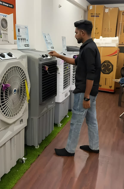 Demand for coolers, ACs and fans has increased in the scorching heat, with sales increasing by 30 percent.