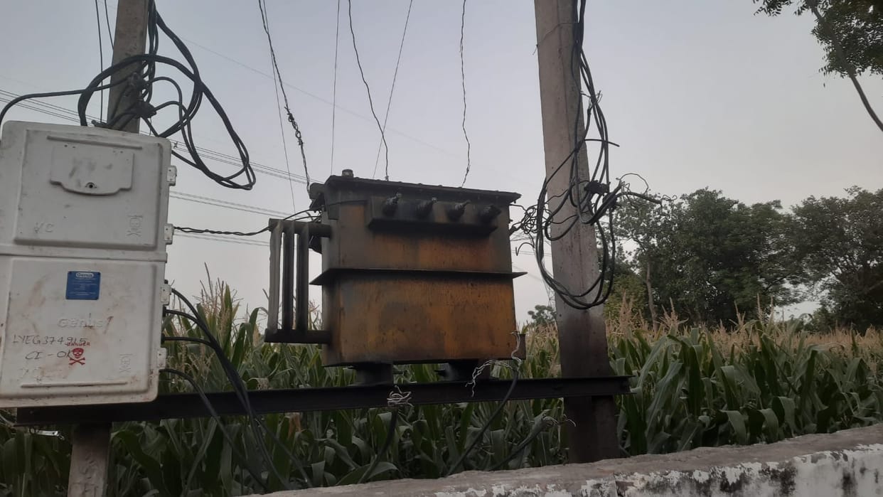 Transformer blown for three days, half the village without electricity