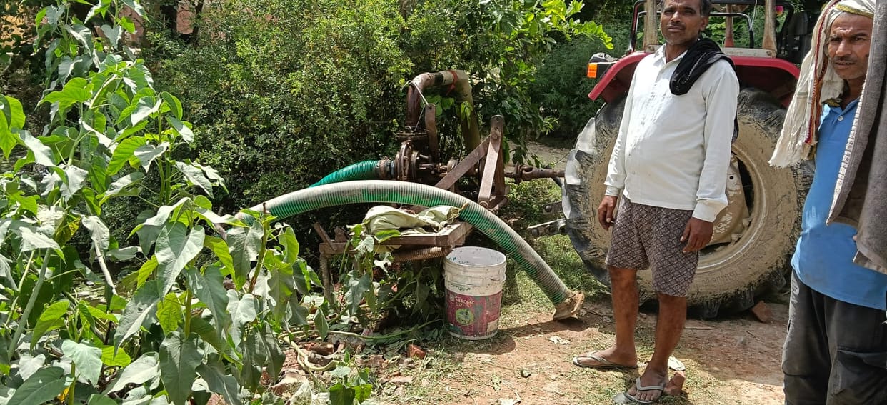 Tubewells are in bad shape, crops are drying up due to power outages.