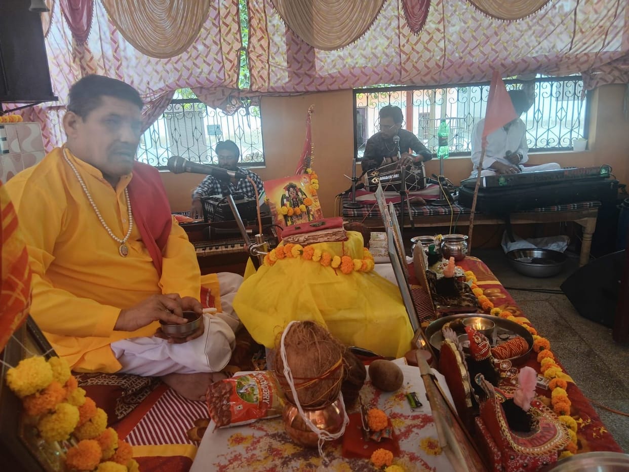 The narrative describes the childhood exploits of Lord Krishna.