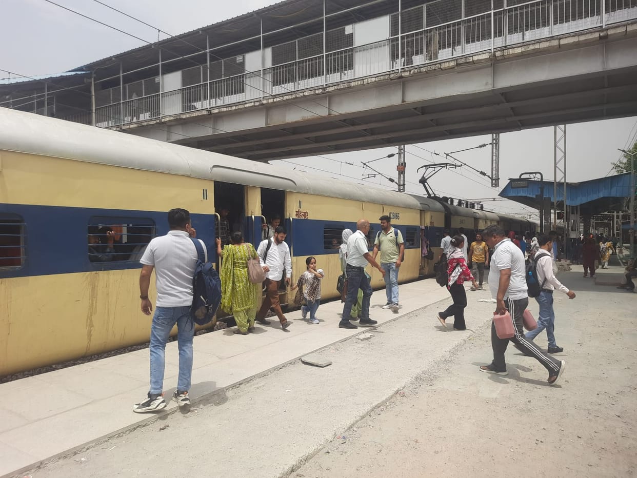 Old Delhi-Panipat passenger train timings changed