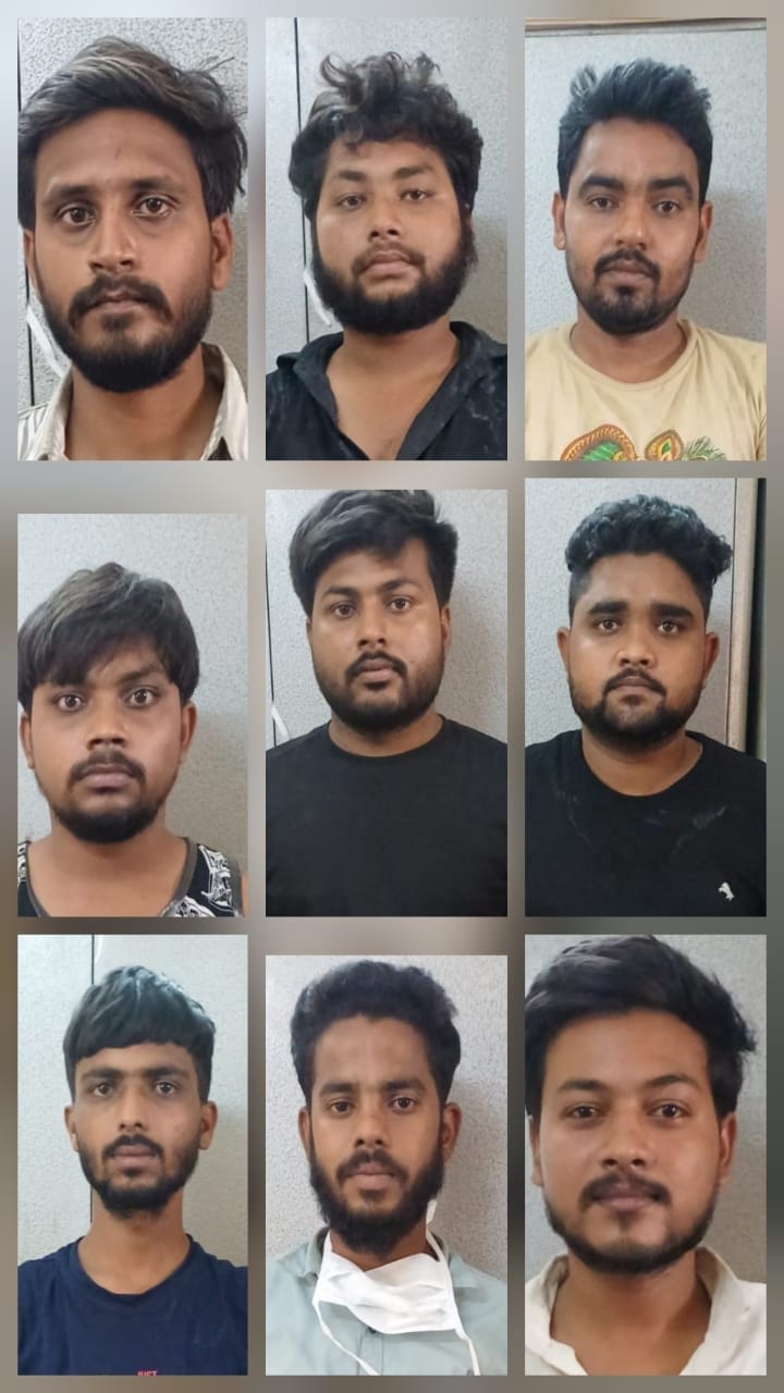 Nine cyber fraudsters arrested, Rs 14.87 crore frozen in accounts