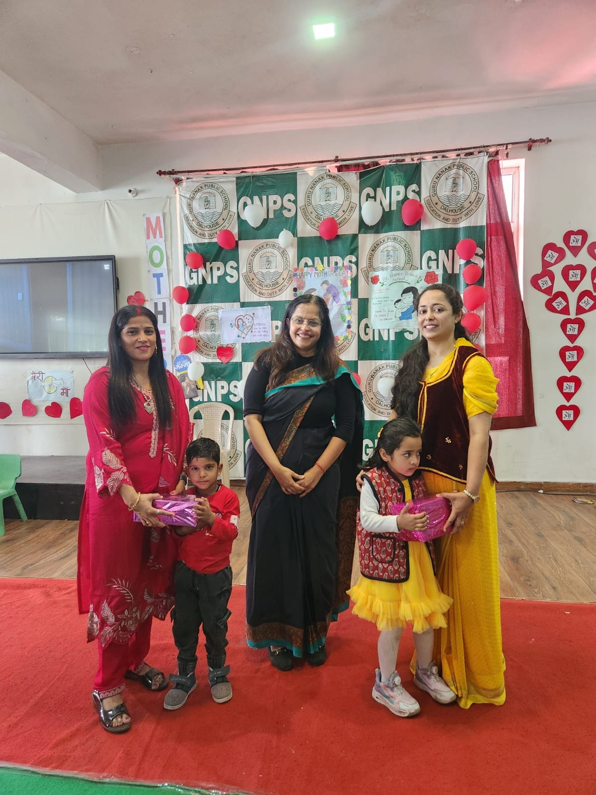 Mother's Day celebrated at Guru Nanak Public School