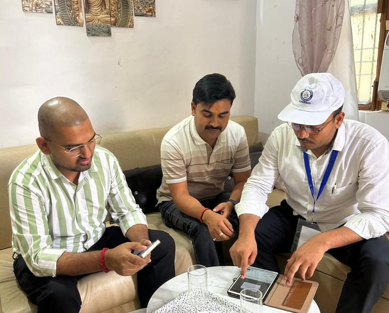 Census teams reach every household; survey begins.