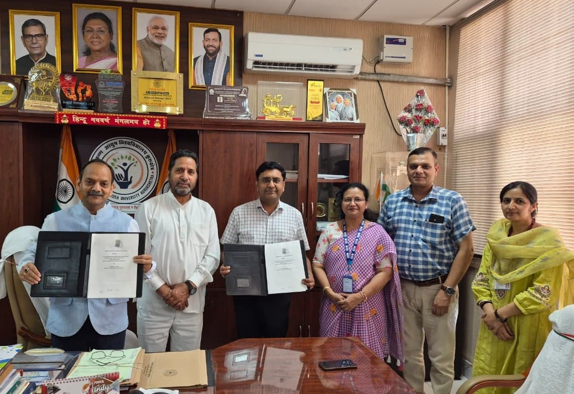 AYUSH University students will undergo training in immunology and histopathology.