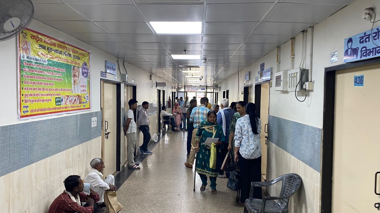 Diarrhea patients increase in the scorching heat, separate beds reserved in the hospital