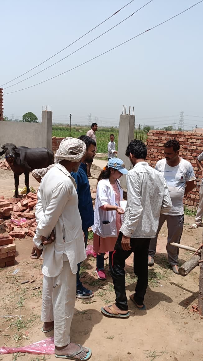 Farmers were sensitized to organic farming.