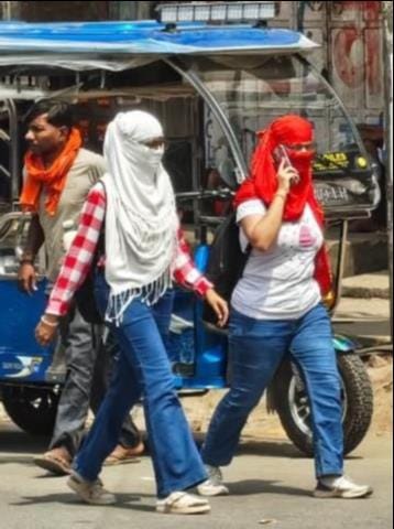 Maximum temperature has crossed 40 degrees for the last seven days, heat wave alert