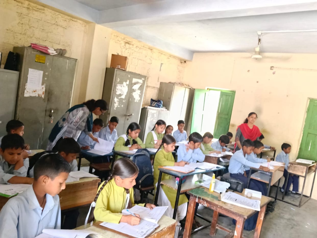 Baseline assessment of children done in government schools of the district