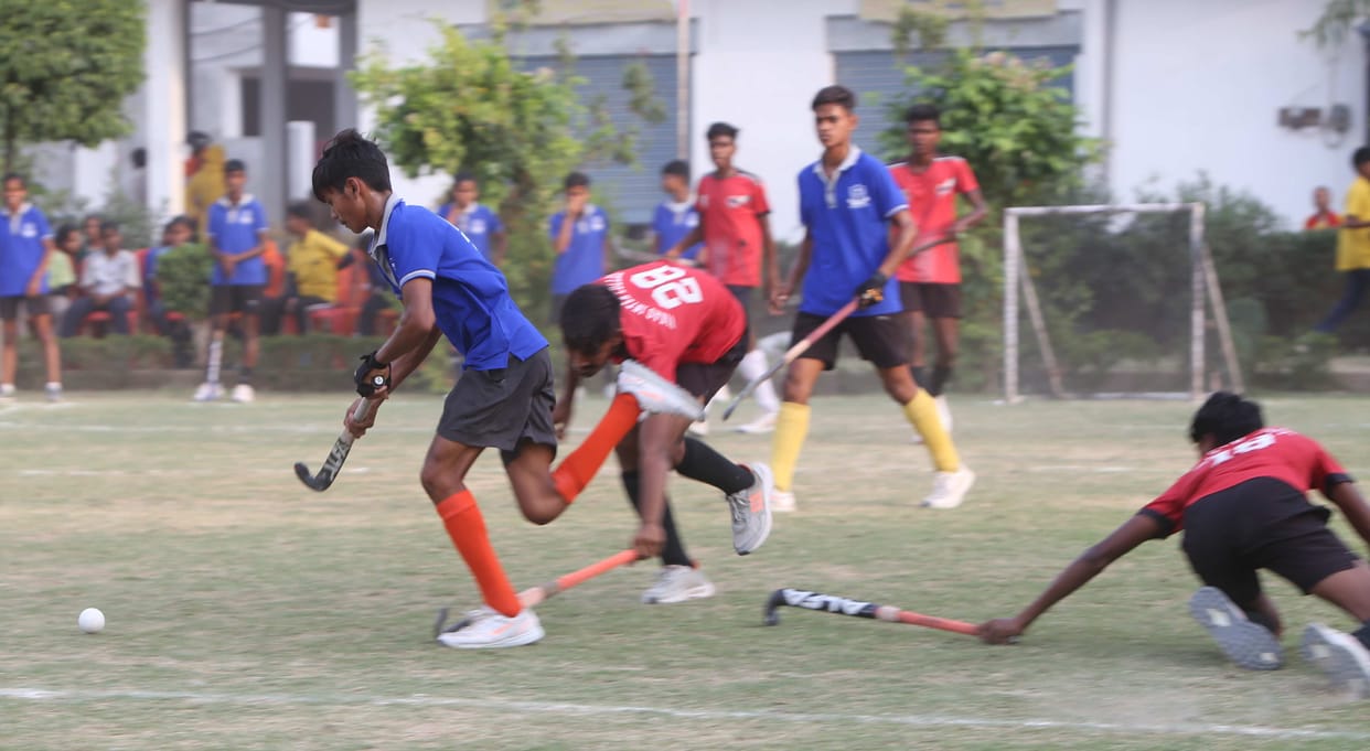 Anshu Sharma scored twice in a row as Panther Club defeated Royal Club 6-2 to win the Junior Boys Hockey title.