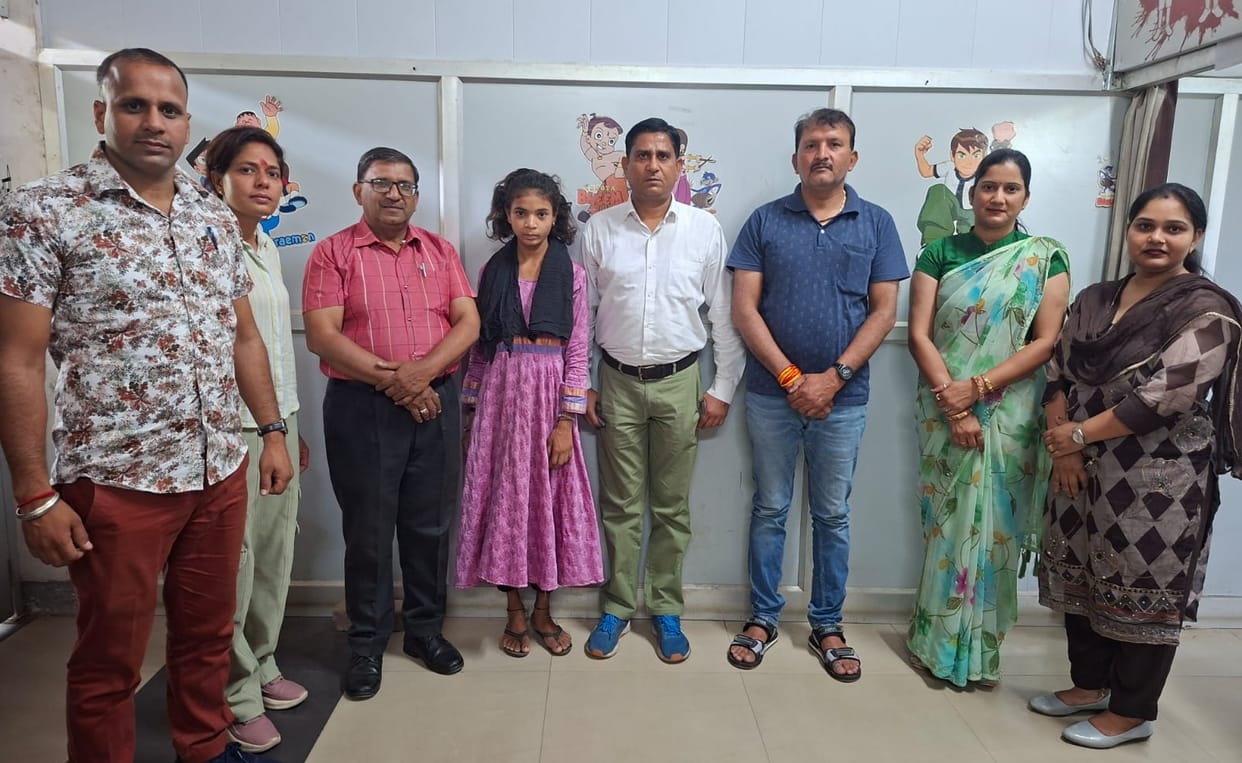 The CWC reunited the girl, who had gone to Bhiwani fearing rebuke from her family, with her family.