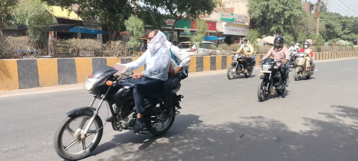 Severe heat takes away peace, mercury crosses 44