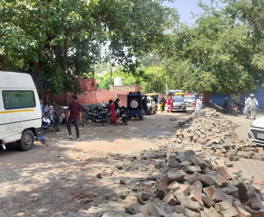 The road leading to the mortuary at the Civil Hospital will be raised, providing relief from waterlogging.
