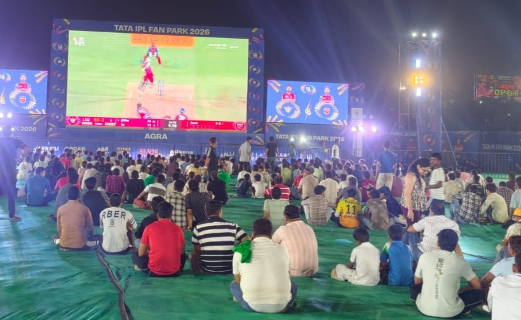Cricket fans flock to the IPL Fan Park, stadium-like excitement prevails