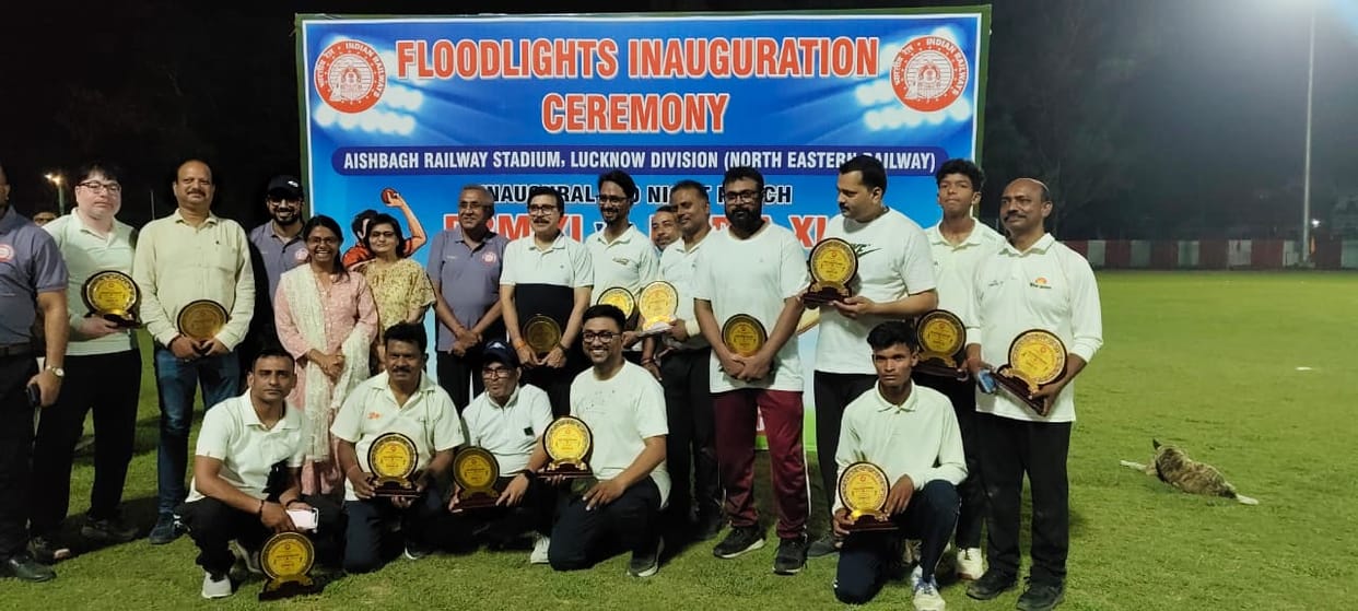 night match at aishbagh stadium