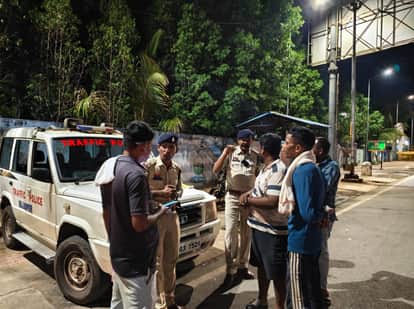 Action on violation of traffic rules in Bijapur
