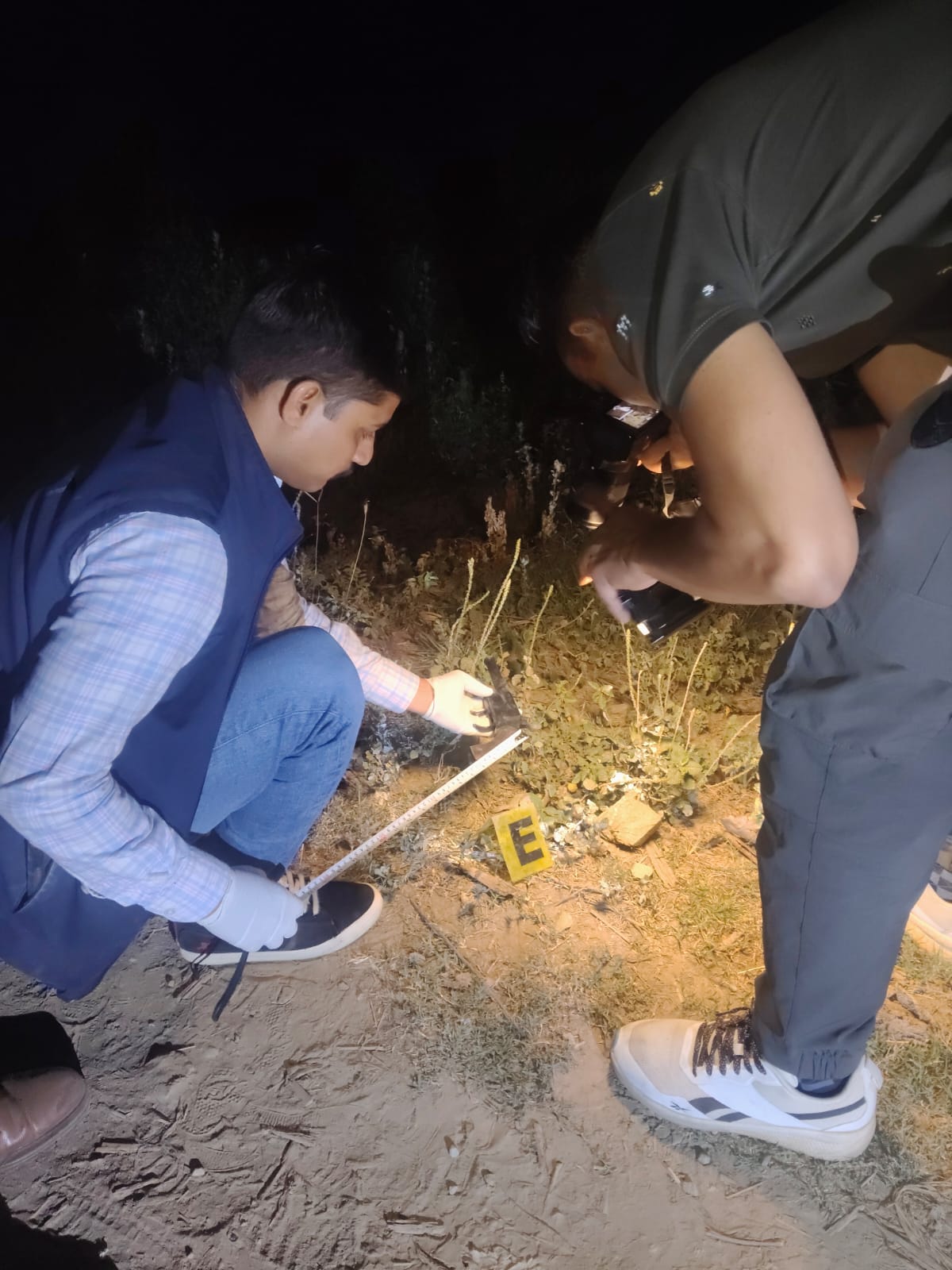 25 thousand cow slaughterer caught with bullets in his leg
