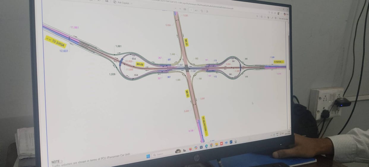A double loop will be built on the highway near Dhandhur bridge at a cost of Rs 67 crore.