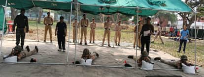 Cadets learn discipline and leadership at the camp