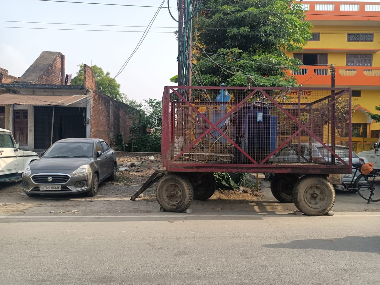 Transformer burns in summer, power supply disrupted