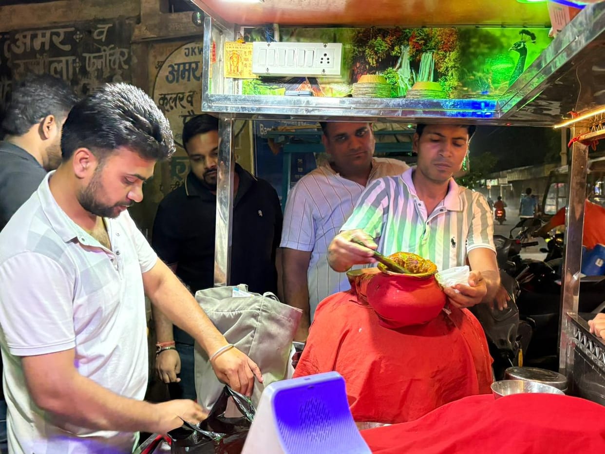 Hansi's famous Kanji Bada, still has the same 70 year old taste