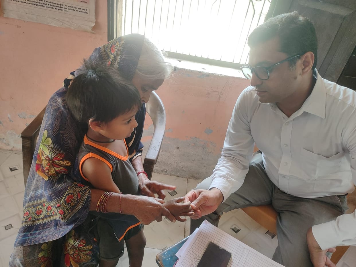 172 patients were examined and treated at the health fair