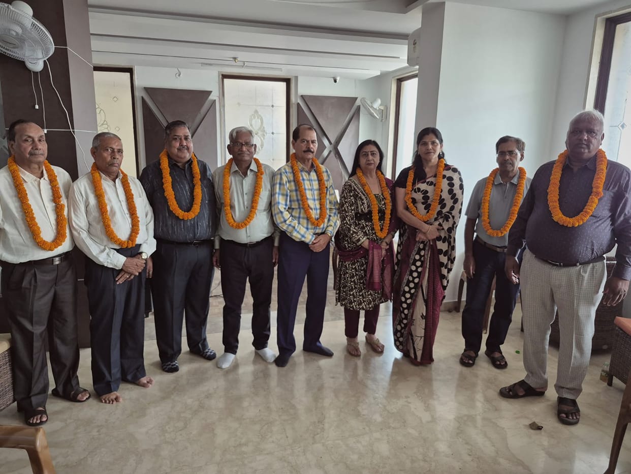 Gemini Gardenia Society elections were held, Veer Bahadur was elected secretary and Vijay was elected treasurer.