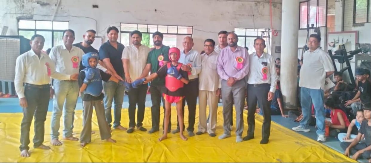 District level Wushu competition begins at Dronacharya Stadium