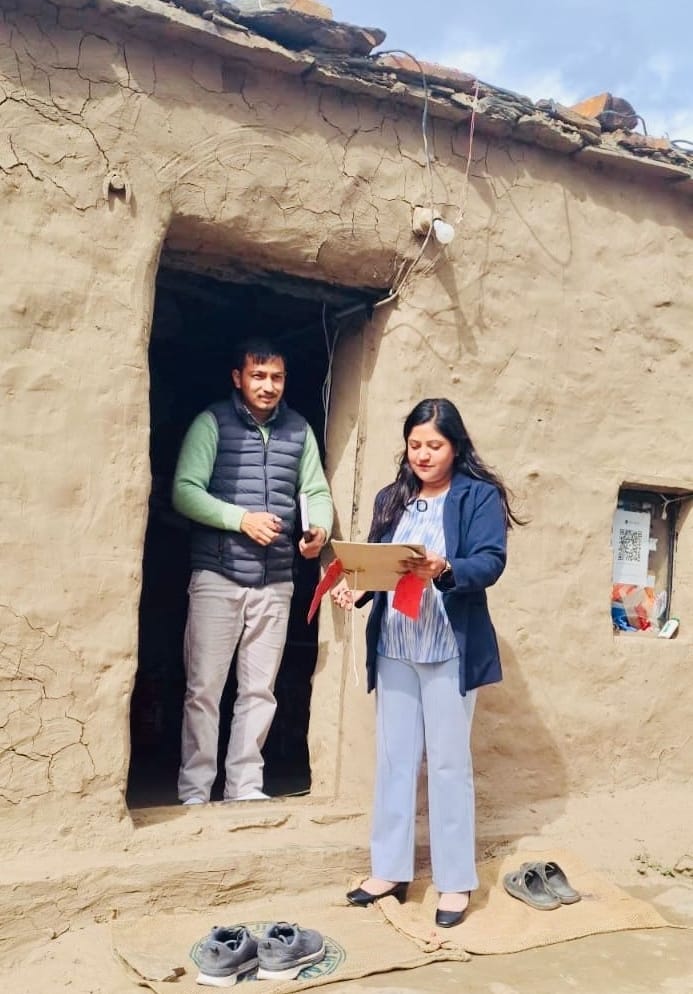 Inspection of homestay units in Lahaul, checking of records