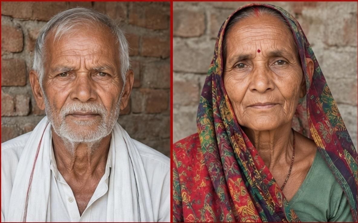 An elderly couple died after dinner, their bodies had turned blue.