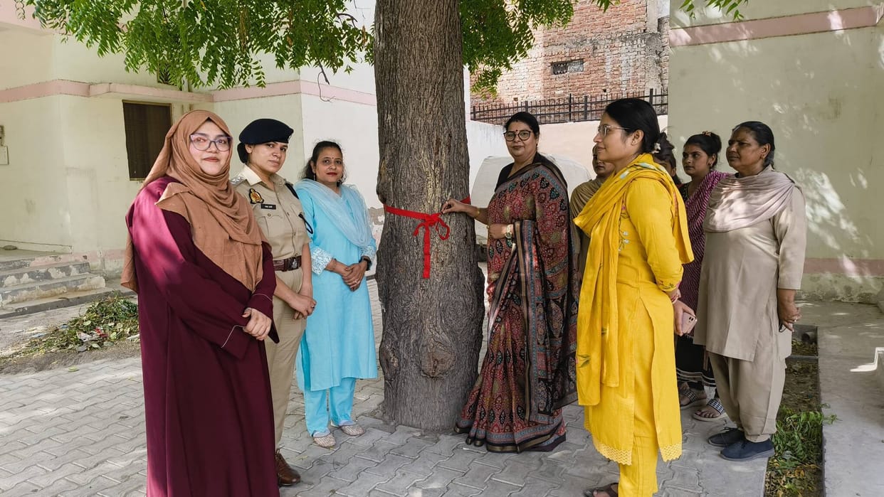 Women's Commission member listened to the problems at Sakhi One Stop Centre