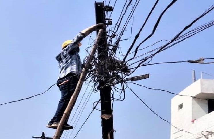 Electricity was disrupted for four hours in the city and 12 hours in rural areas