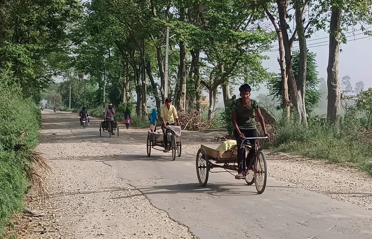 Widening of Makhdoompur road stalled again