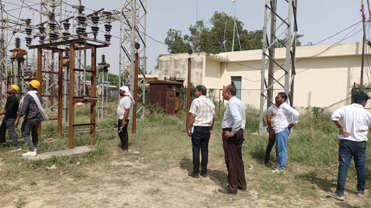 The transformer that arrived from Dehradun also failed, and engineers were busy repairing it.
