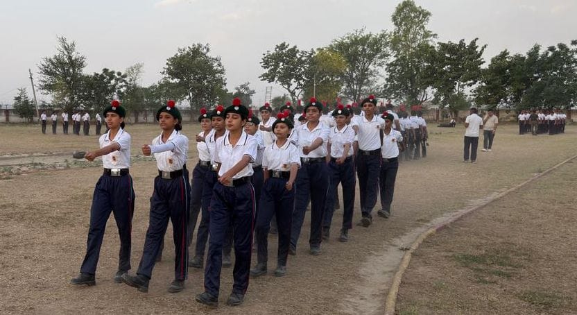 Cadets received training in drill and drone operations.
