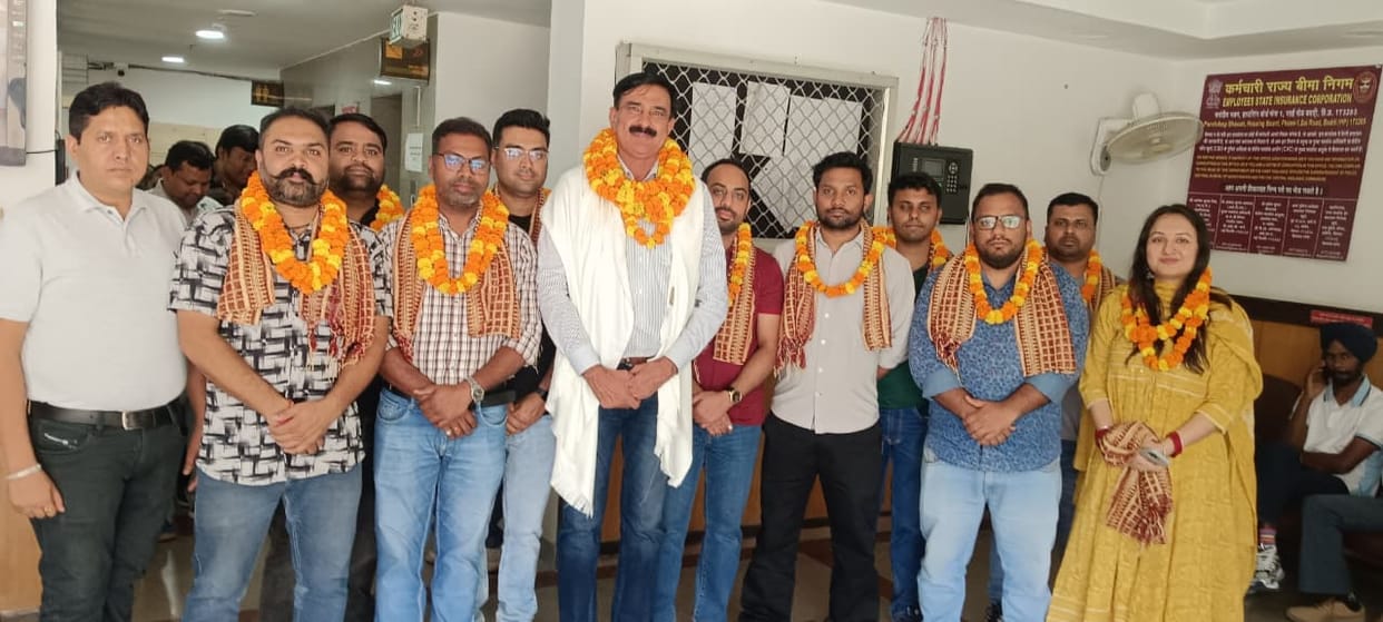 Umesh Kumar became the head of ESIC Employees Union.