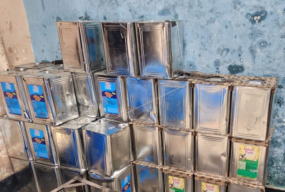 135 kg of adulterated cream caught in raid, destroyed by digging a pit