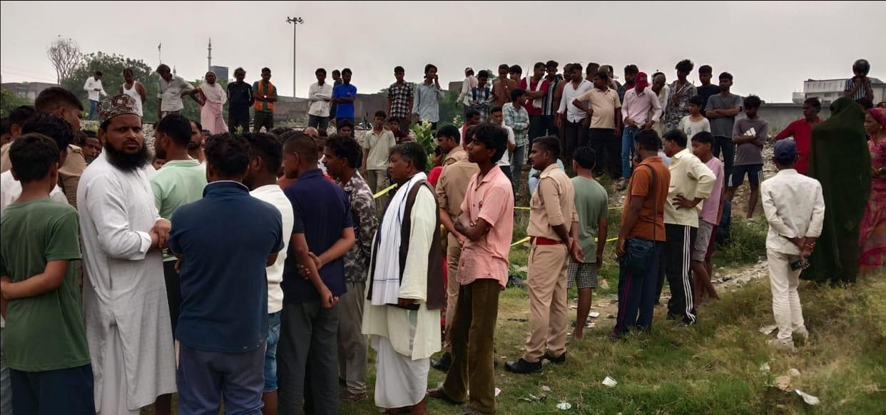 The body of a young man who had gone out with a shroud for a relative was found.