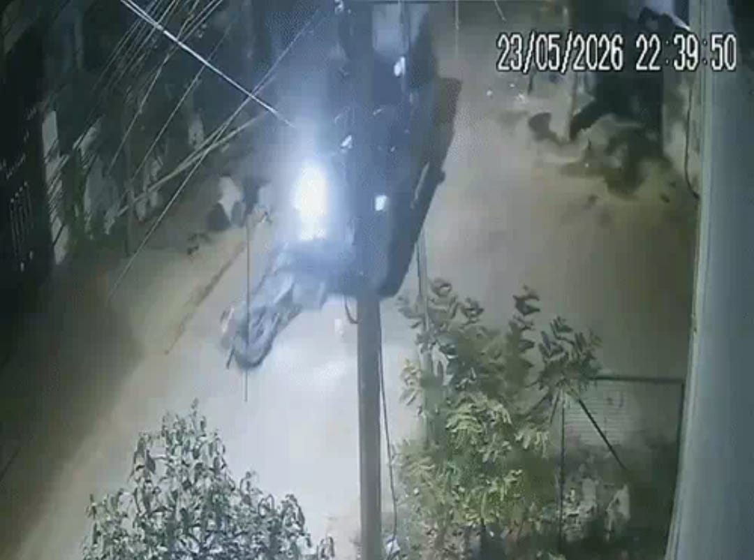 Bike Collides with Speeding Thar, Two Friends Seriously Injured