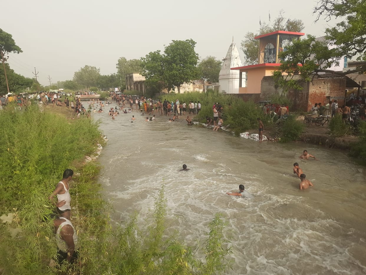 Jeth Dussehra fair held at Bhola Jhal, thousands took a dip