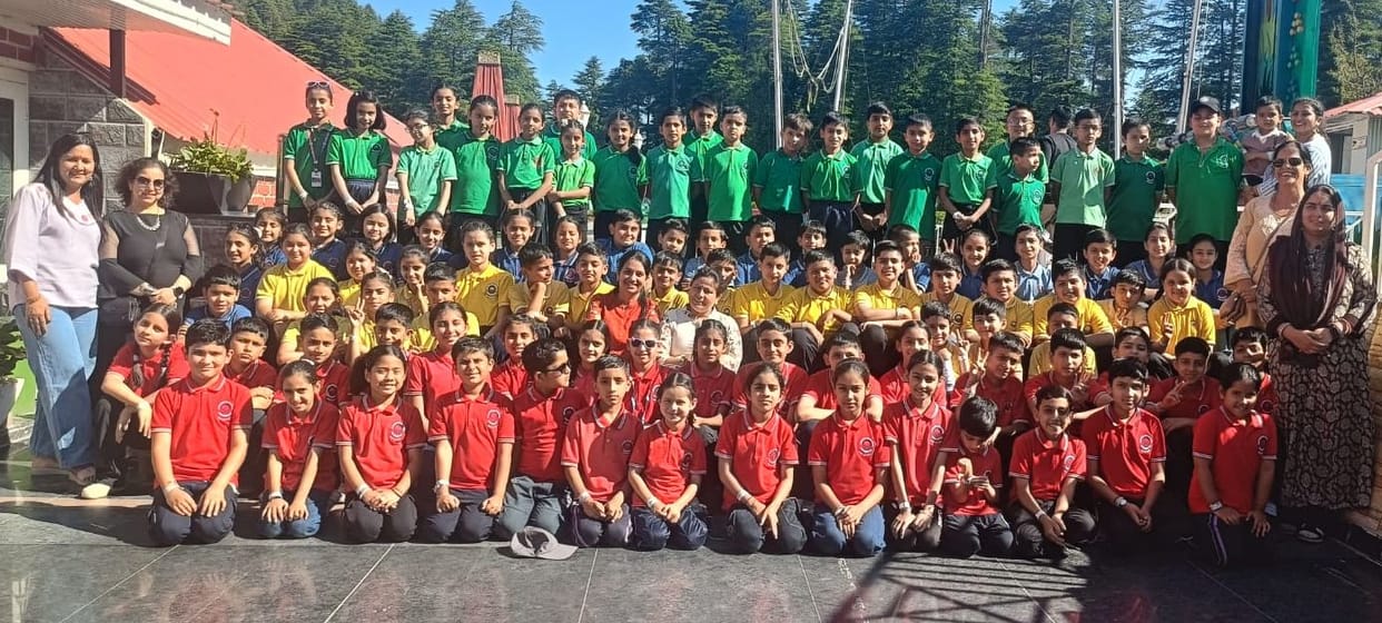 The SVN Vidyalaya students visited Kufri