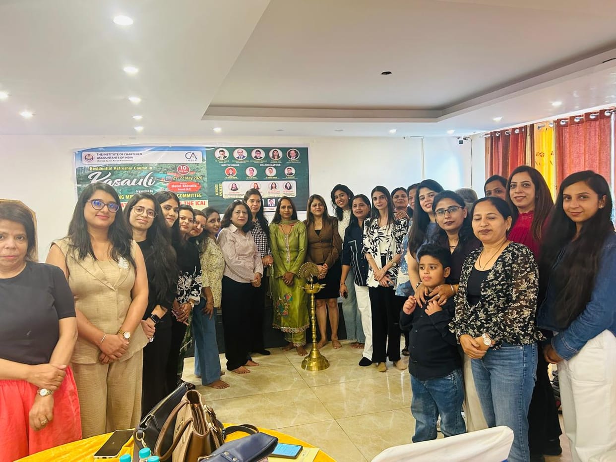 Gyan Sangam of Women Chartered Accountants in Kasauli, an initiative of Panipat branch
