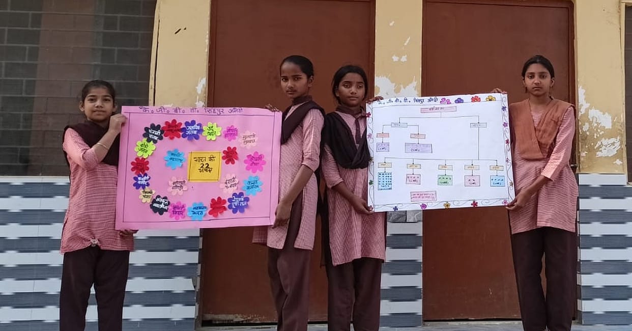 Babli Wins in Painting, Priya Takes the Top Spot in Essay Writing