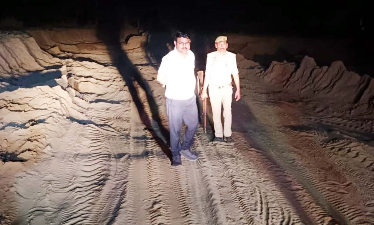 SDM Seizes Two Tractor-Trolleys Engaged in Mining