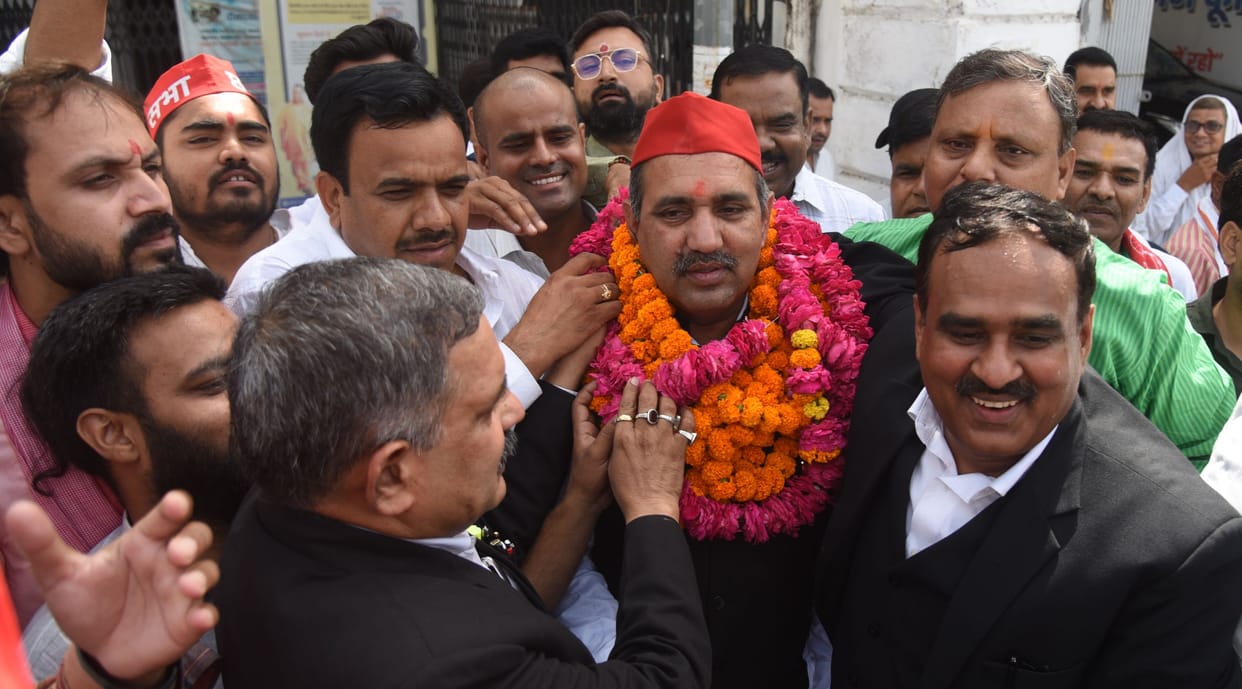 Mayor's powers restored after Lalit takes oath as councillor
