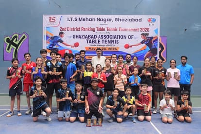 109 Players Participated In The Table Tennis Tournament – Ghaziabad News 109 Players Participated In The Table Tennis Tournament – Ghaziabad News
